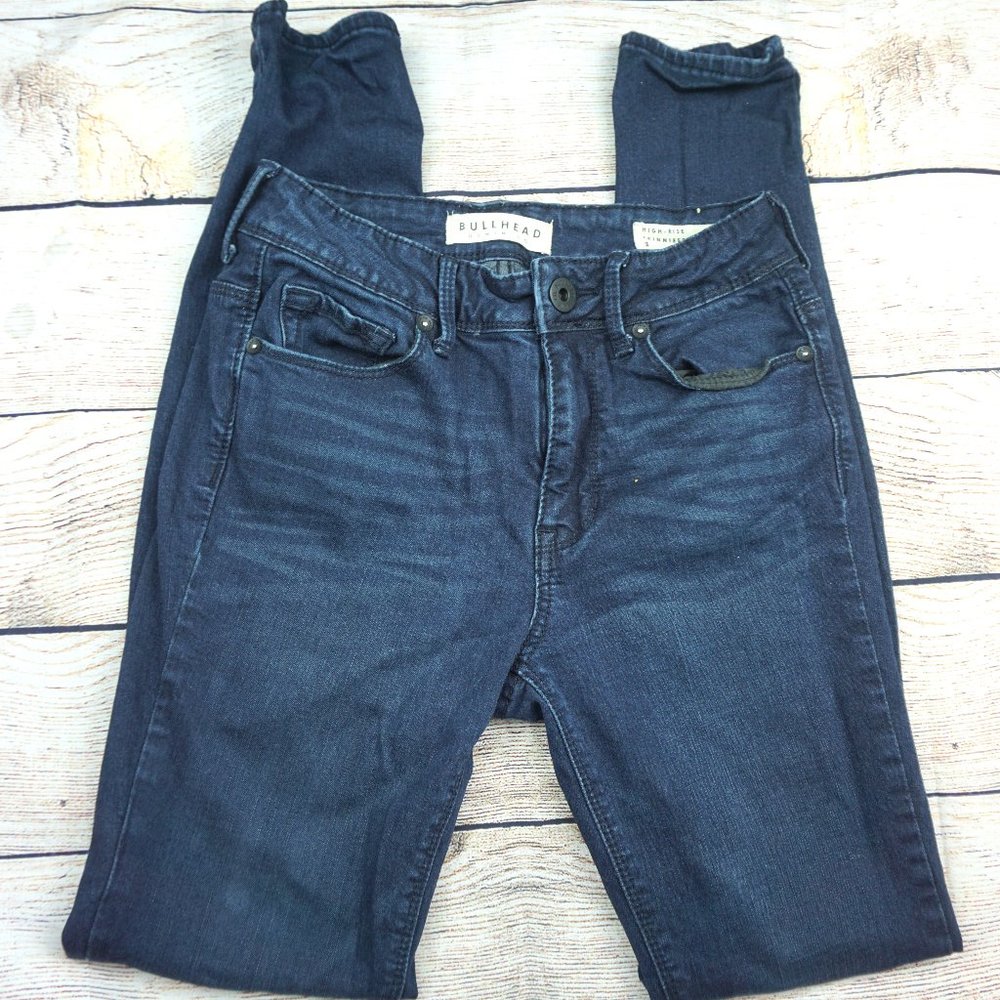 Bullhead High-Rise Skinny Jeans